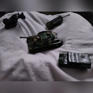 Vintage war vehicles